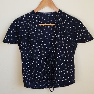 Brandy Melville Star Blouse
